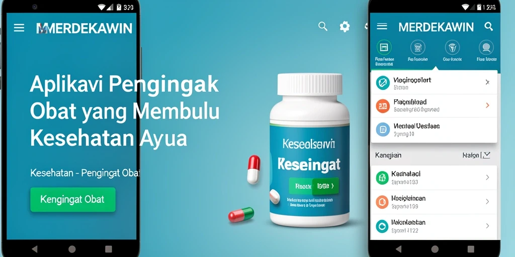 Tampilan antarmuka <strong>MERDEKAWIN</strong> yang sederhana dan mudah digunakan.