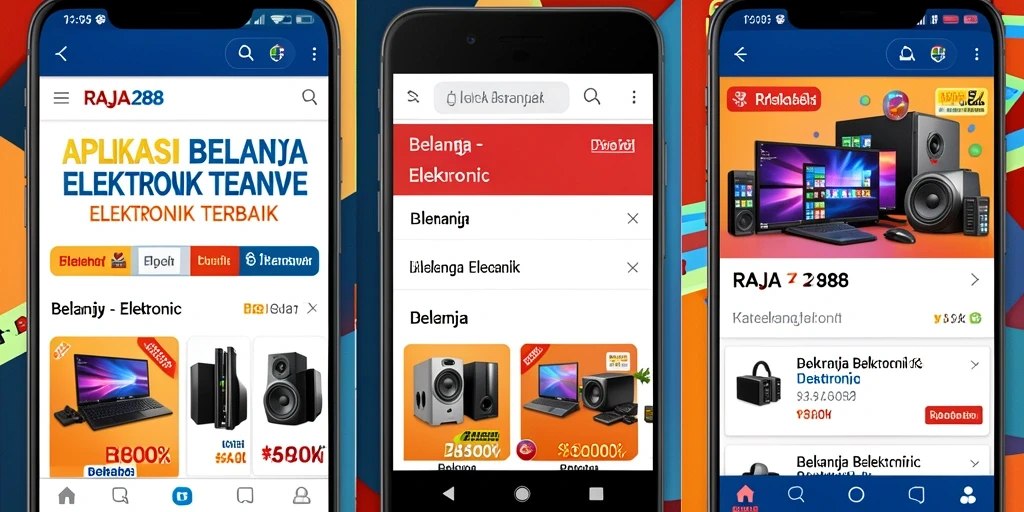 Antarmuka pengguna RAJA288 yang mudah digunakan dan menarik.