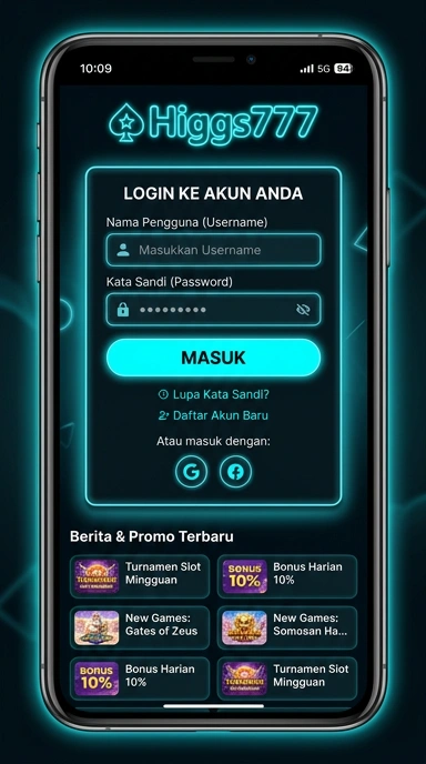 Cara Masuk Akun Higgs777 untuk Pengguna Android